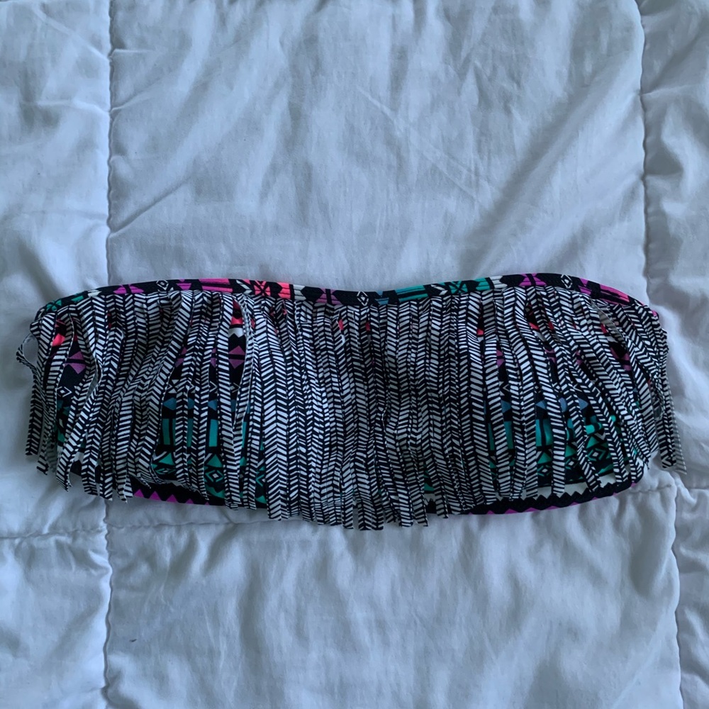 Zumiez bandeau swim top